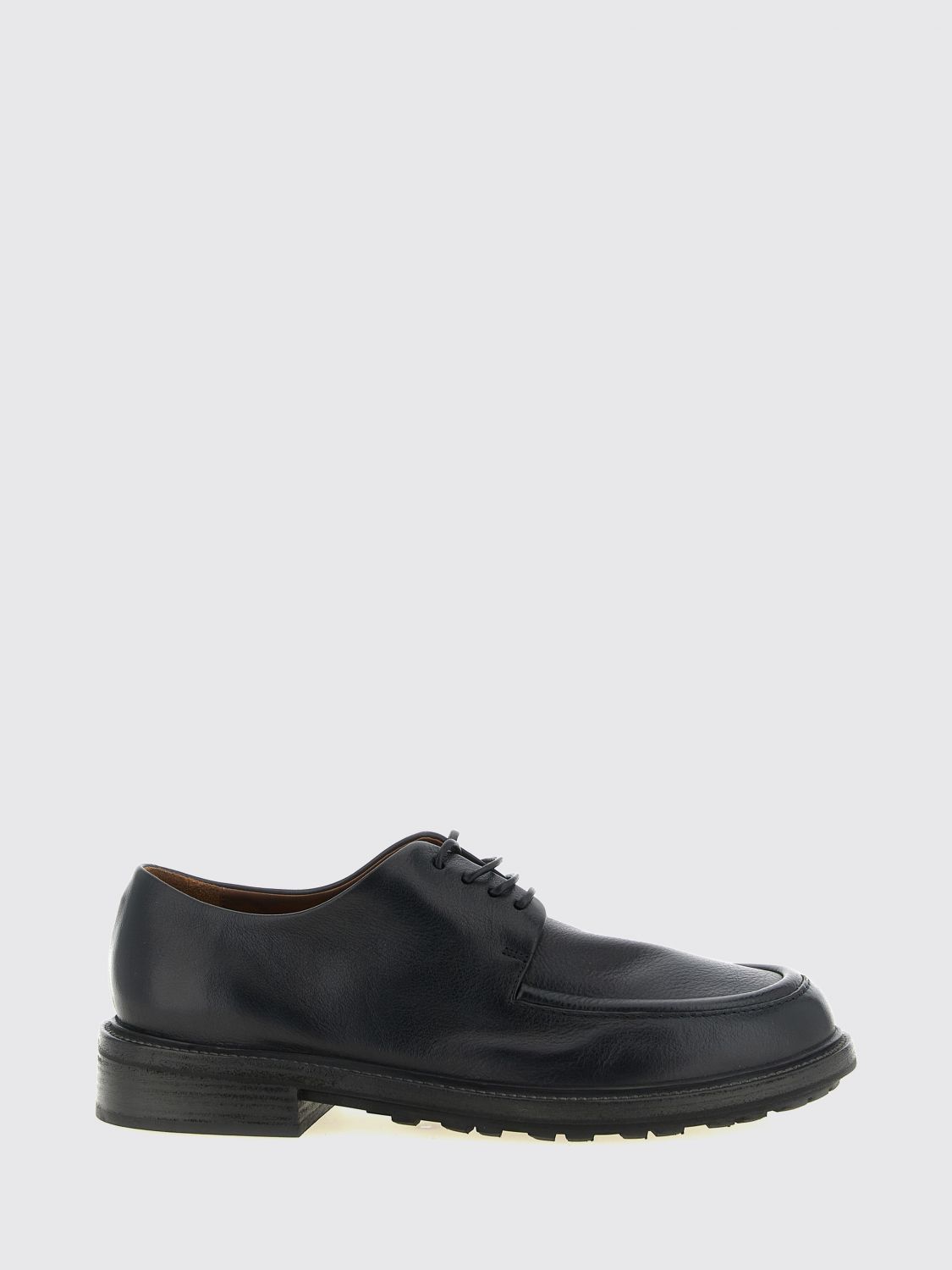 Marsèll Gruboot Grained Leather Derby Shoes with Notched Sole