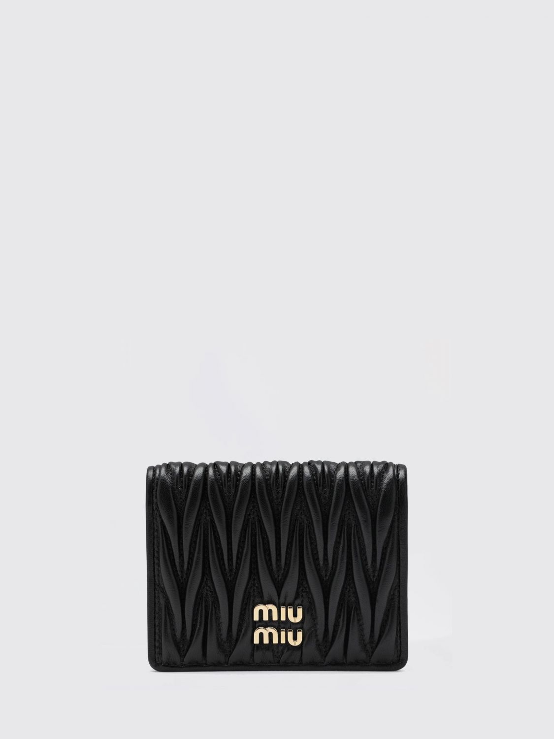 MIU MIU Wallet Woman color Black