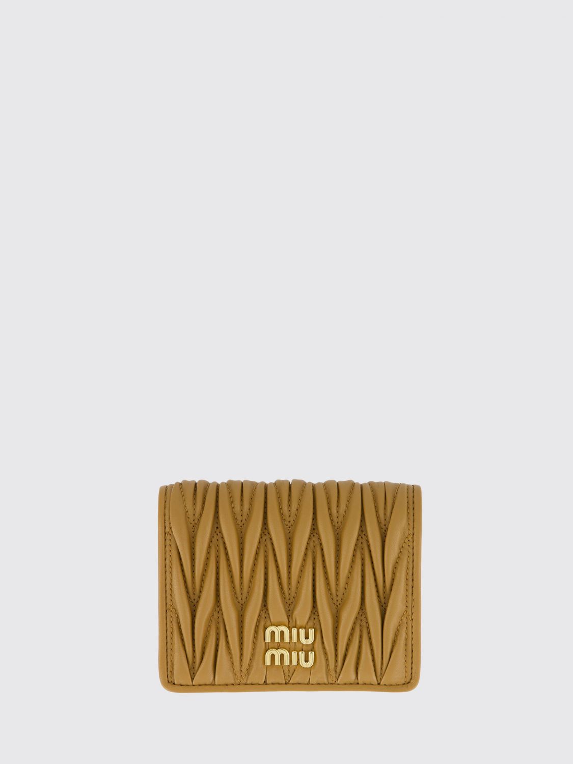 Miu Miu Wallet Woman color Brown