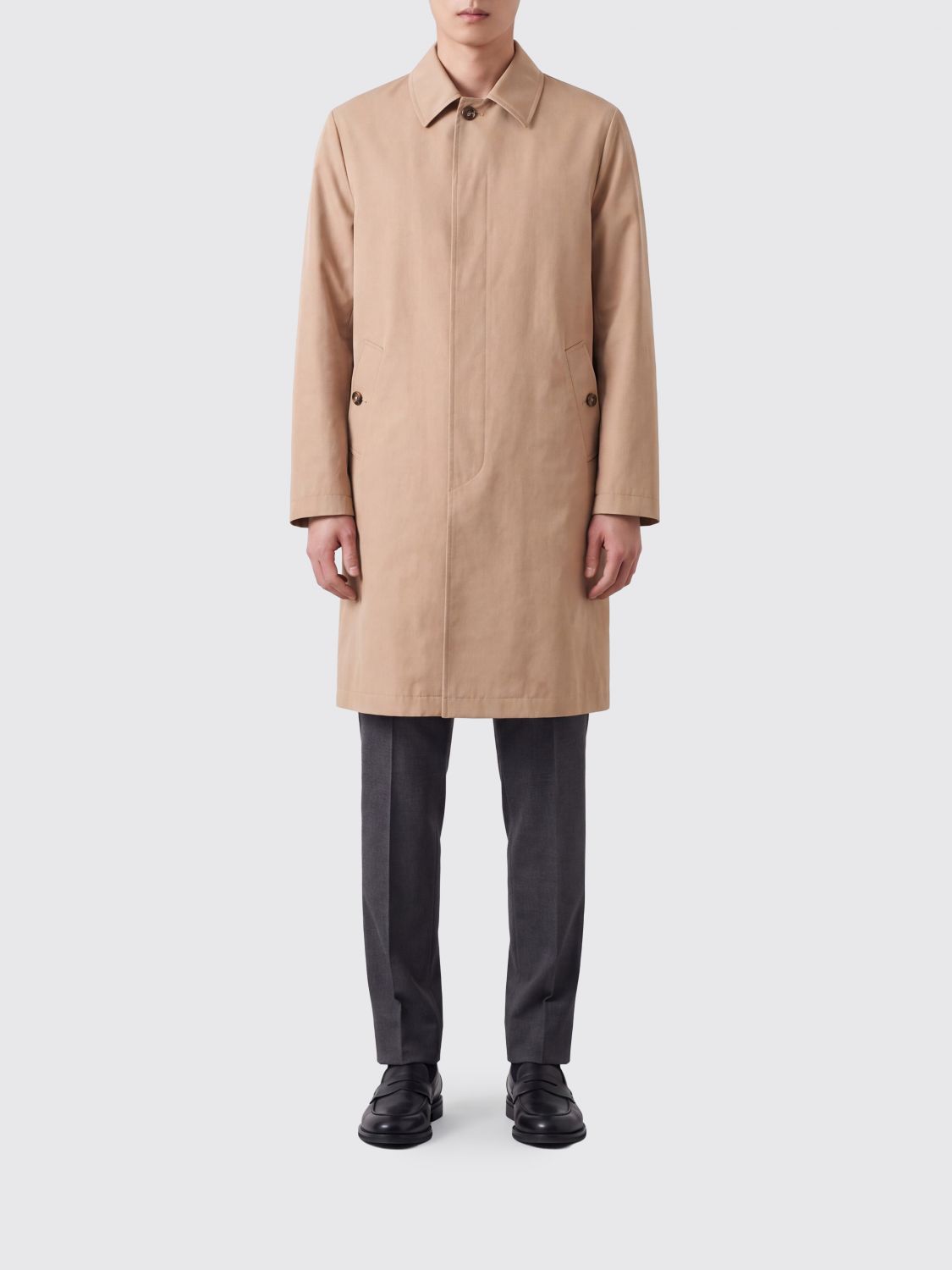 CANALI Jacket Men color Sand
