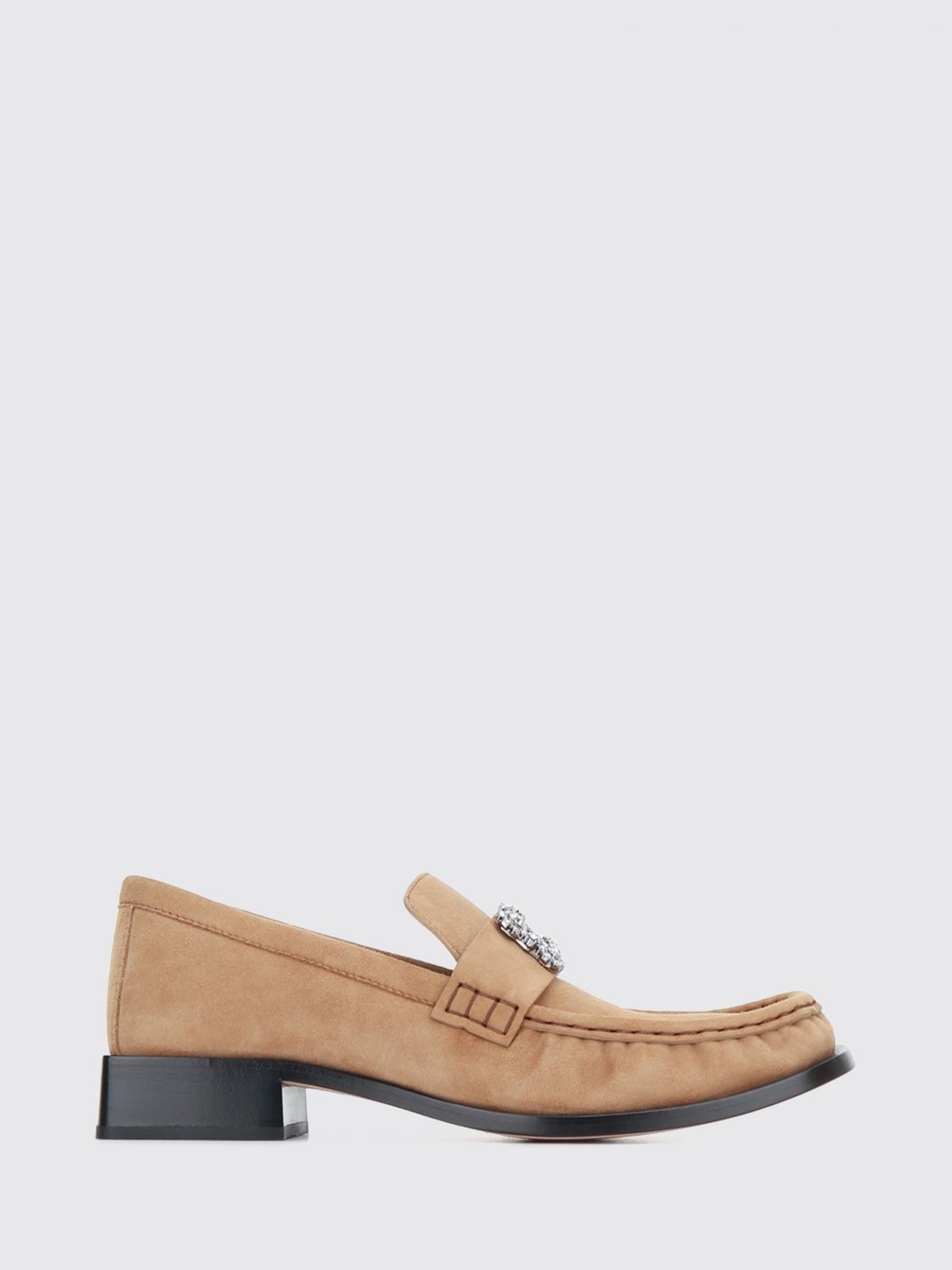 ROGER VIVIER Loafer Woman color Tobacco