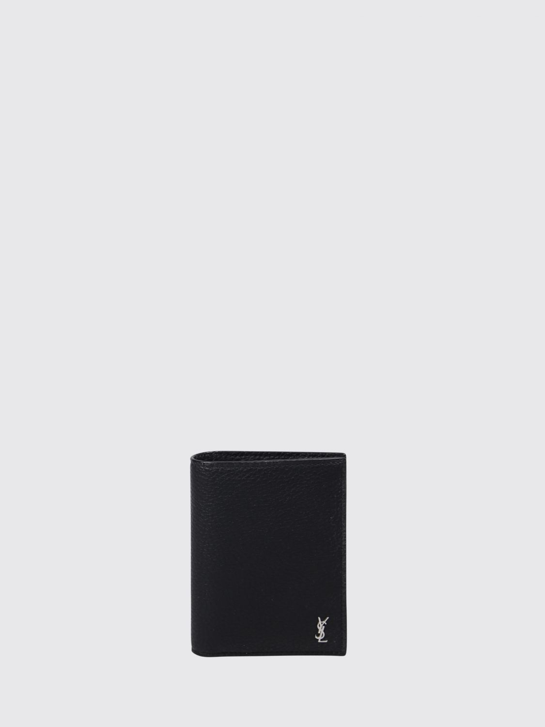 SAINT LAURENT Cassandre Bifold Wallet in Calfskin with YSL Logo SAINT LAURENT Cassandre Bifold Wallet in Calfskin with YSL Logo