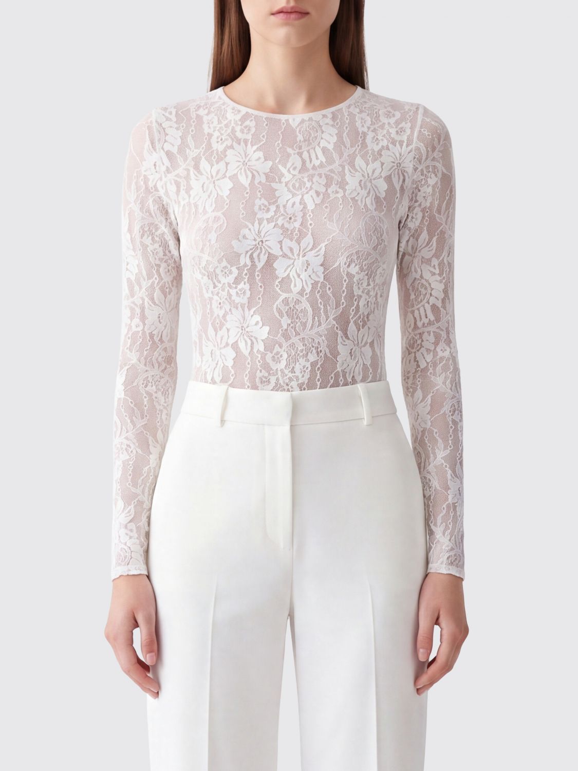 Zimmermann Top Woman Color Nude In 裸色