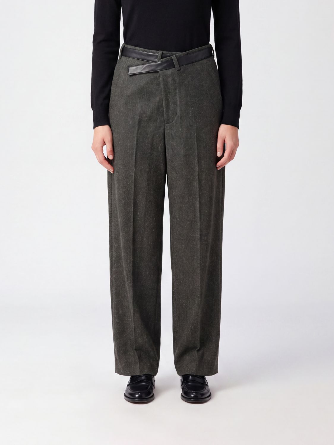 DARKPARK Pants Woman color Green