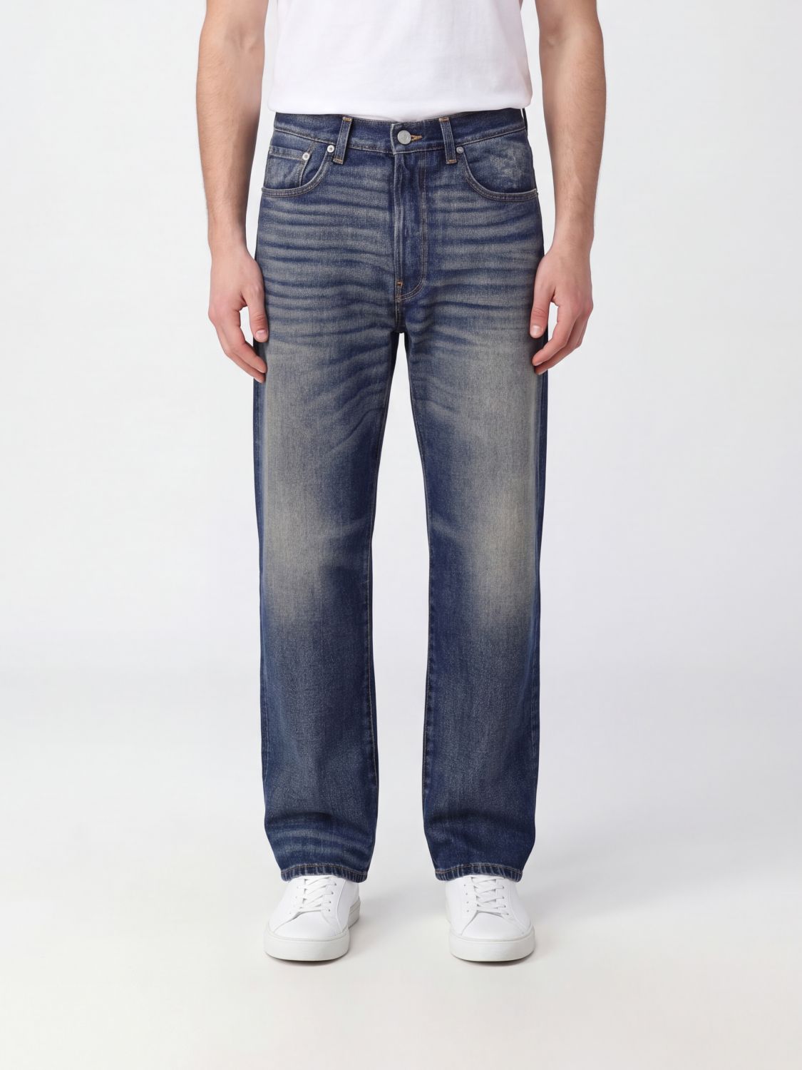 HAIKURE Jeans Men color Blue