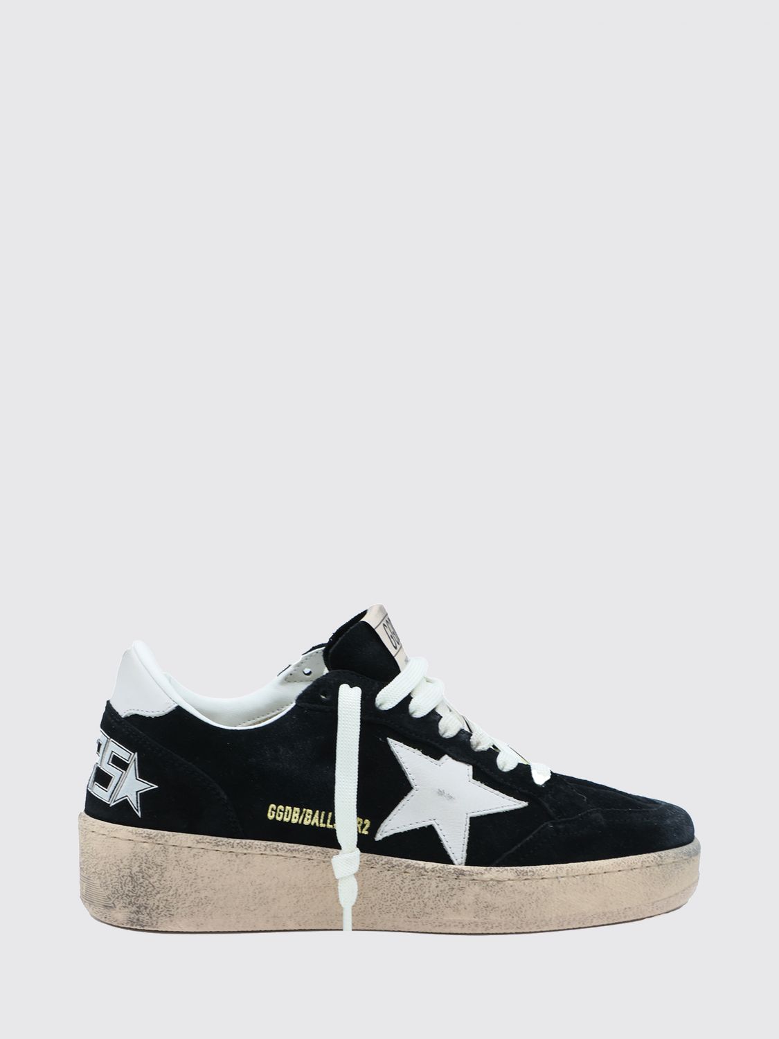 GOLDEN GOOSE Ball Star 2 Wildleder-Sneaker von mit Used-Effekt