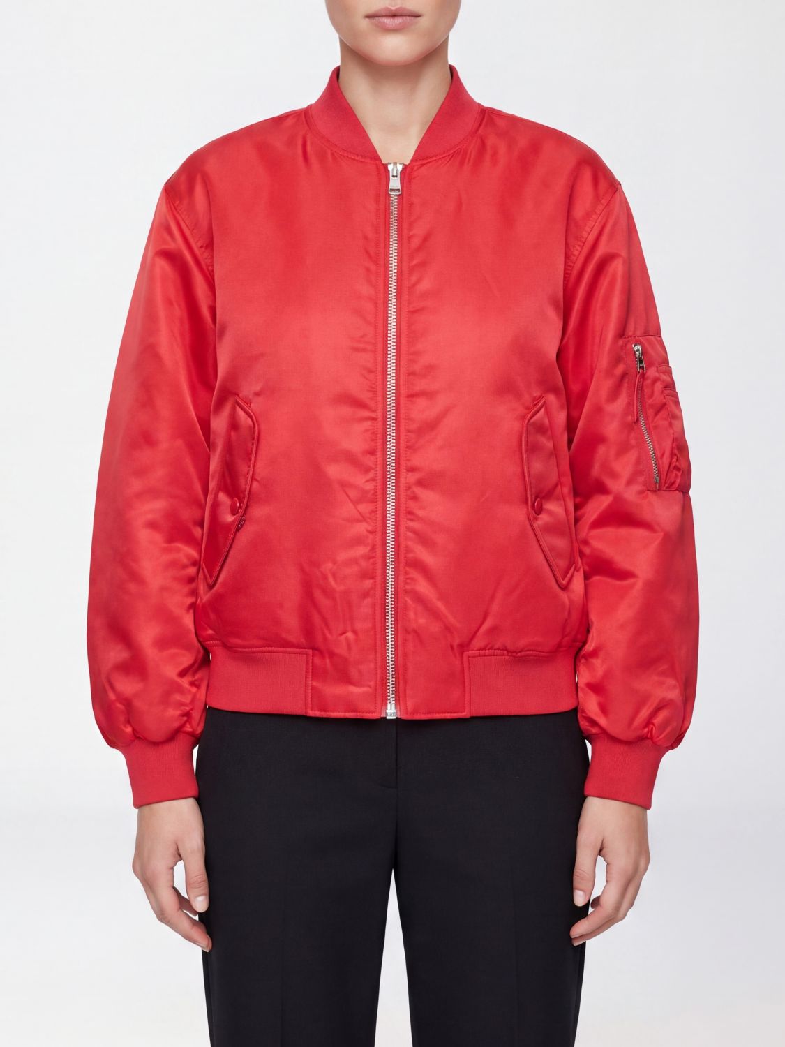 ANINE BING Jacket Woman color Red