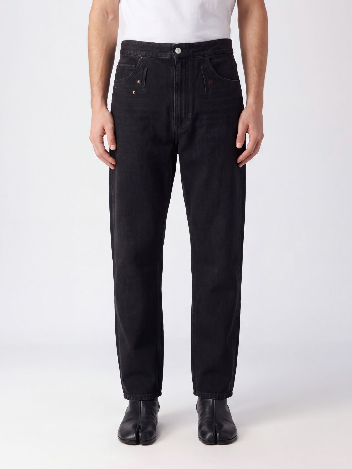 MM6 MAISON MARGIELA Jeans Men color Black
