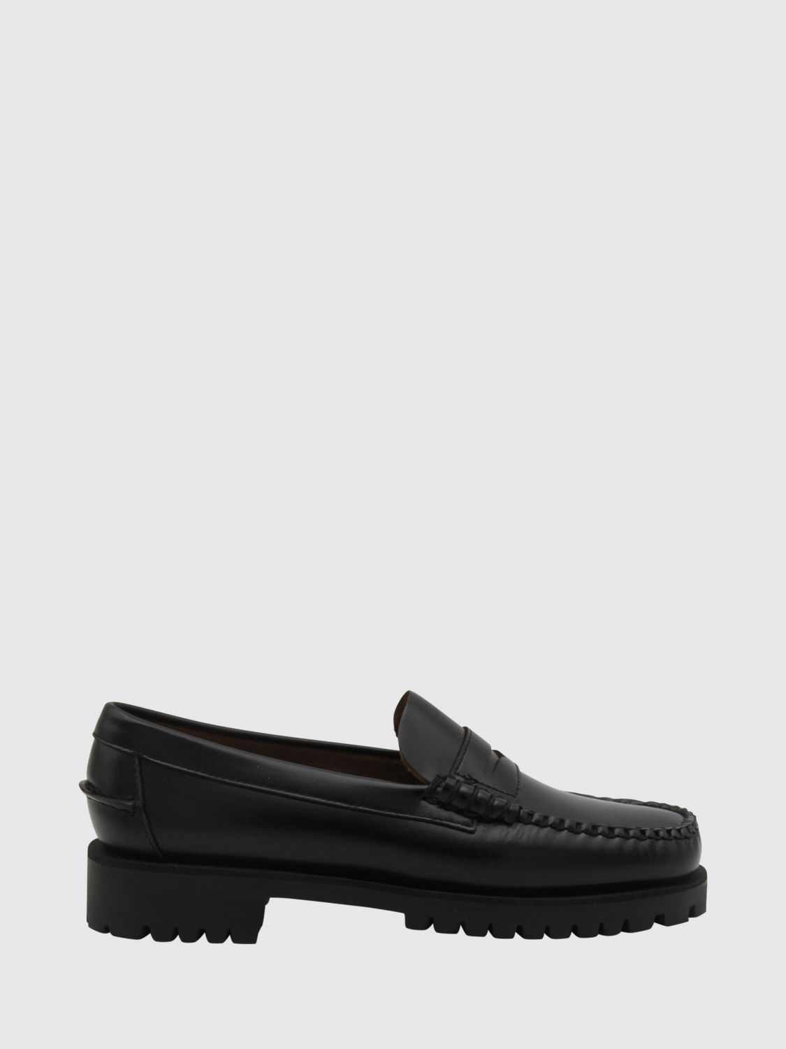 SEBAGO Penny Loafer von aus Glattleder mit gekerbter Gummisohle