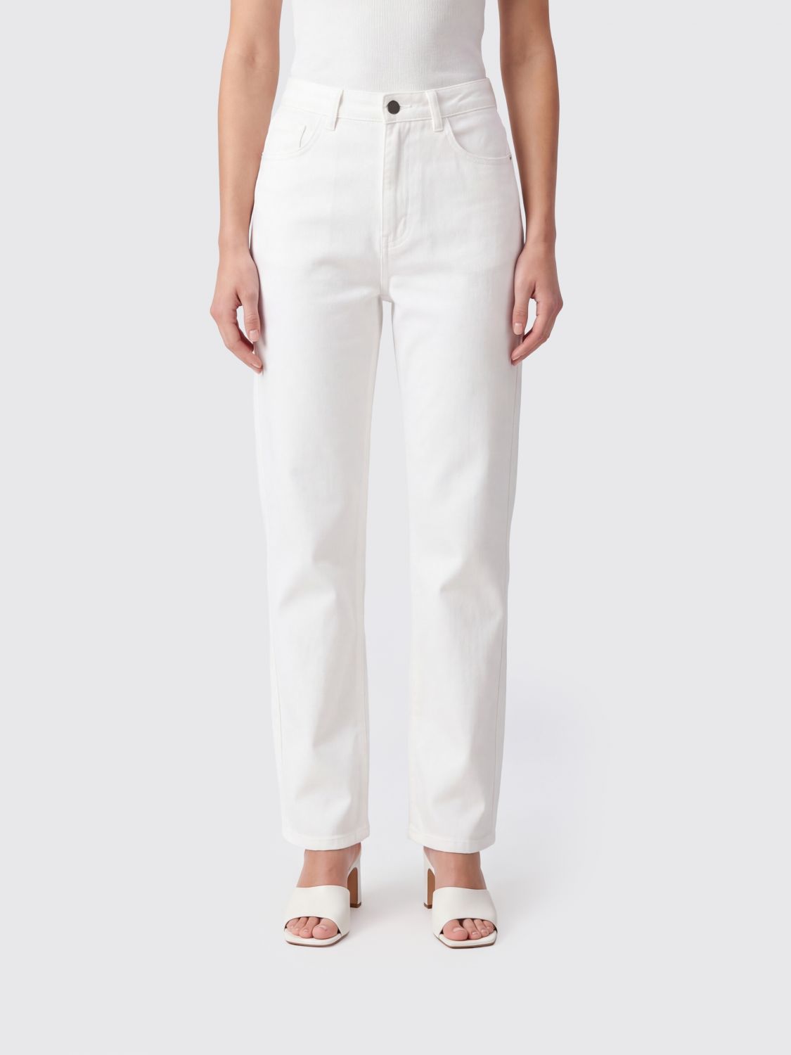 ROHE Jeans Woman color White