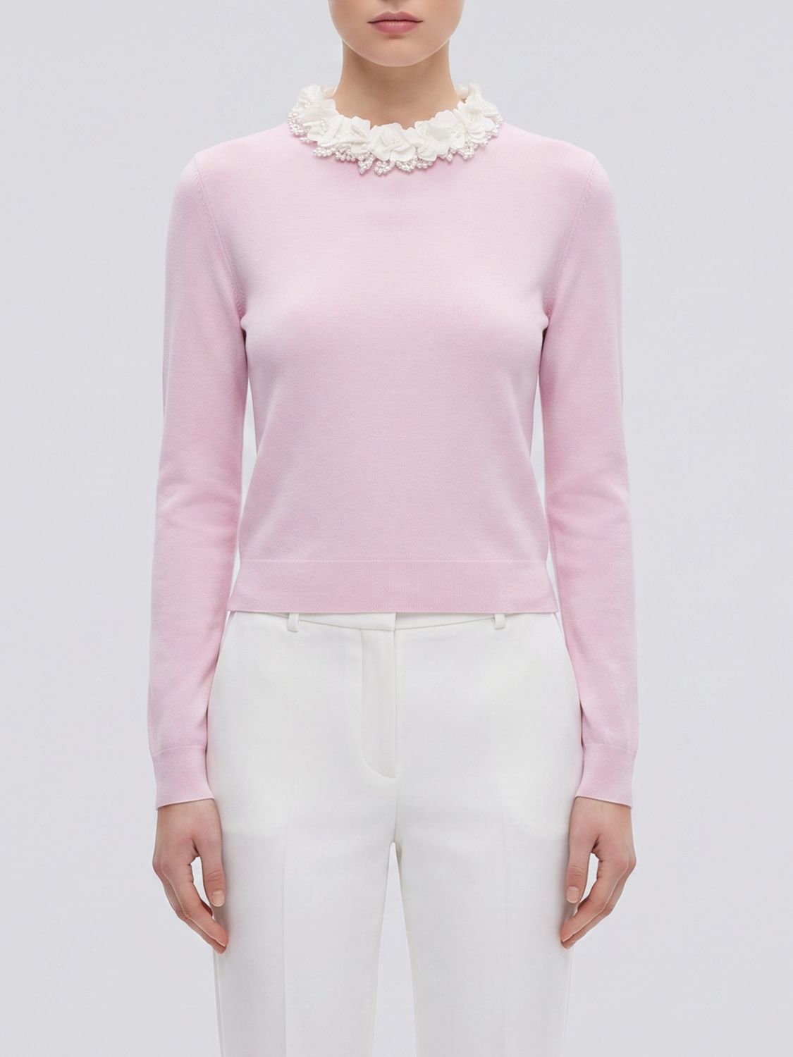SELF-PORTRAIT Sweater Woman color Pink