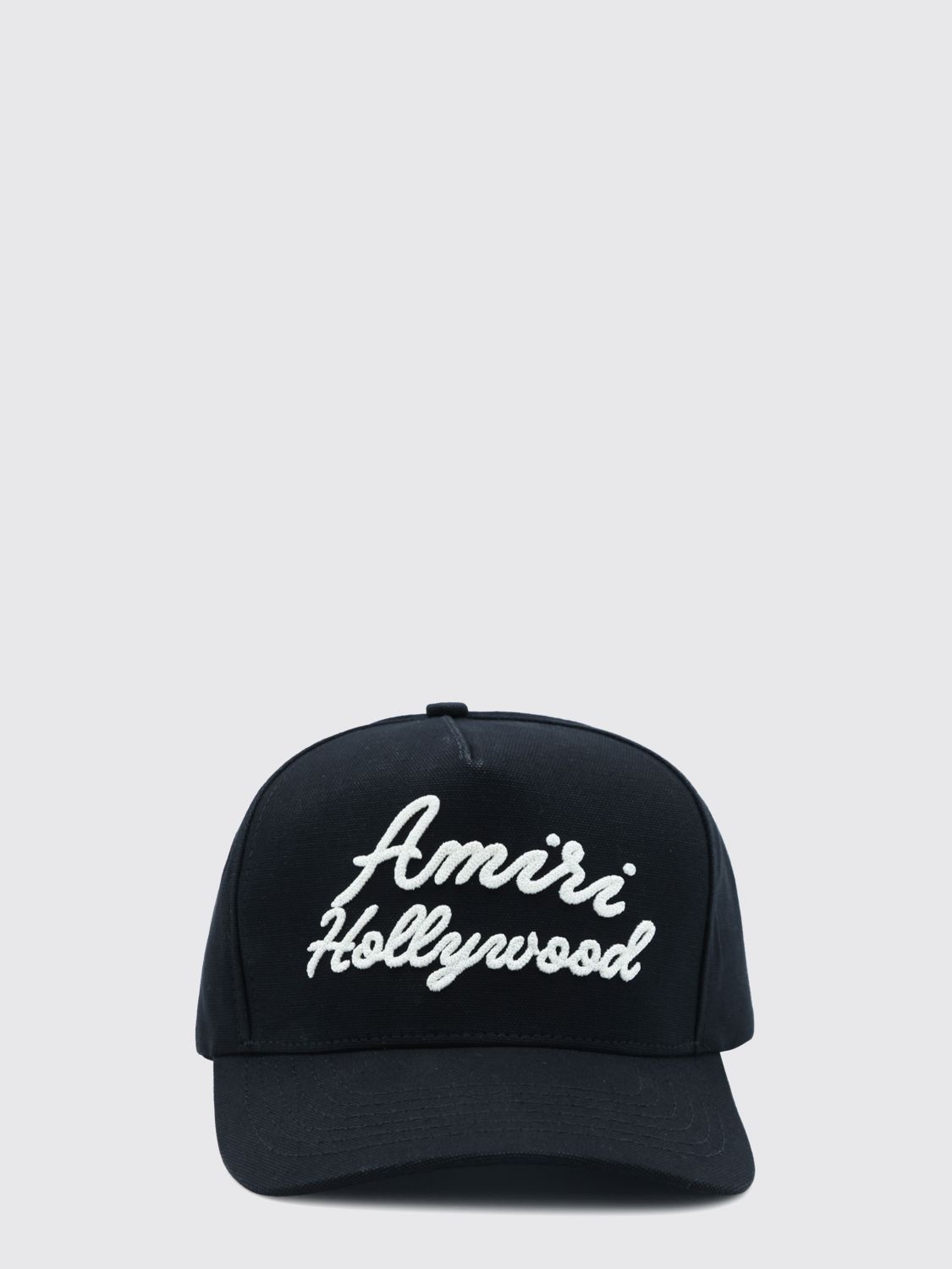 AMIRI Cotton Baseball Cap with Embroidered Logo and Adjustable Strap