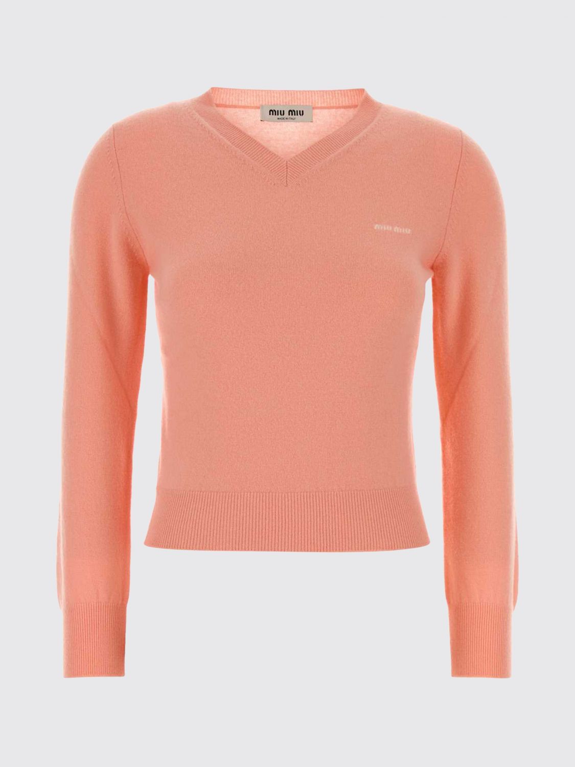 MIU MIU Sweater Woman color Apricot