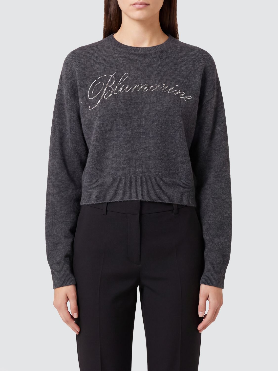 BLUMARINE Sweater Woman color Grey