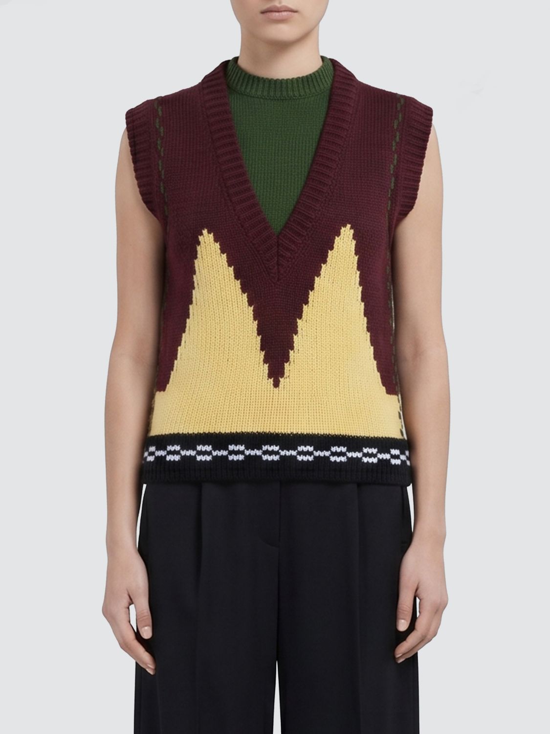 MARNI Sweater Woman color Wine