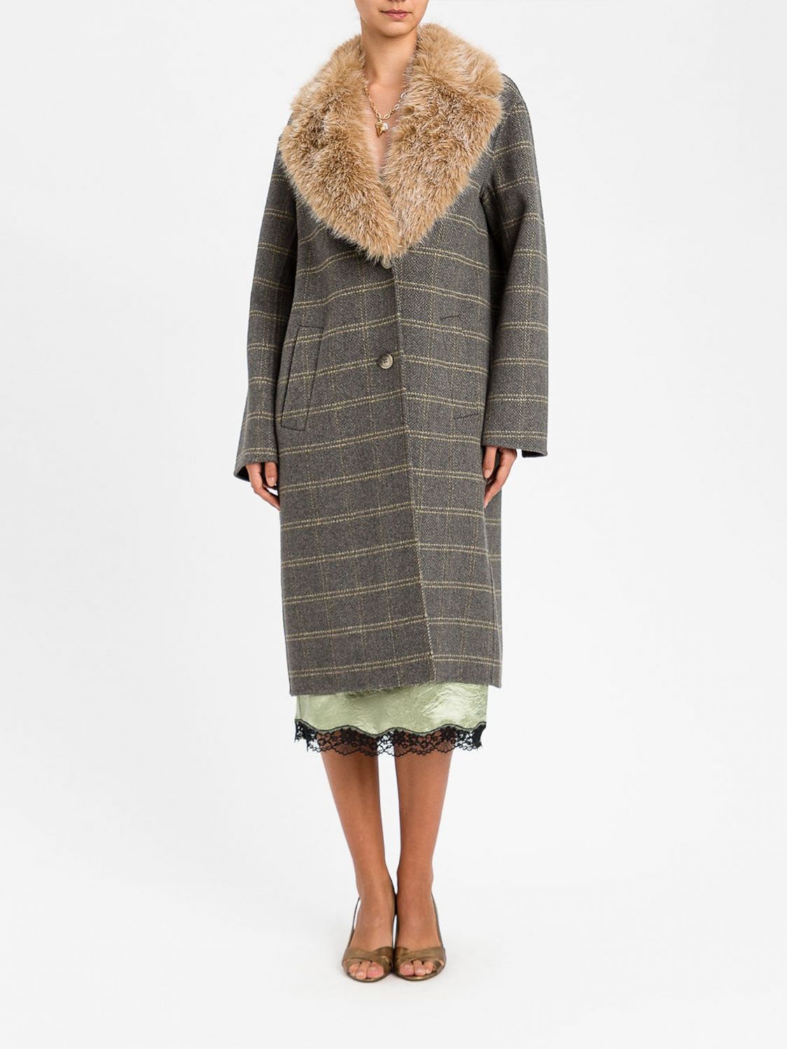 TWINSET Cappotto Donna colore Grigio