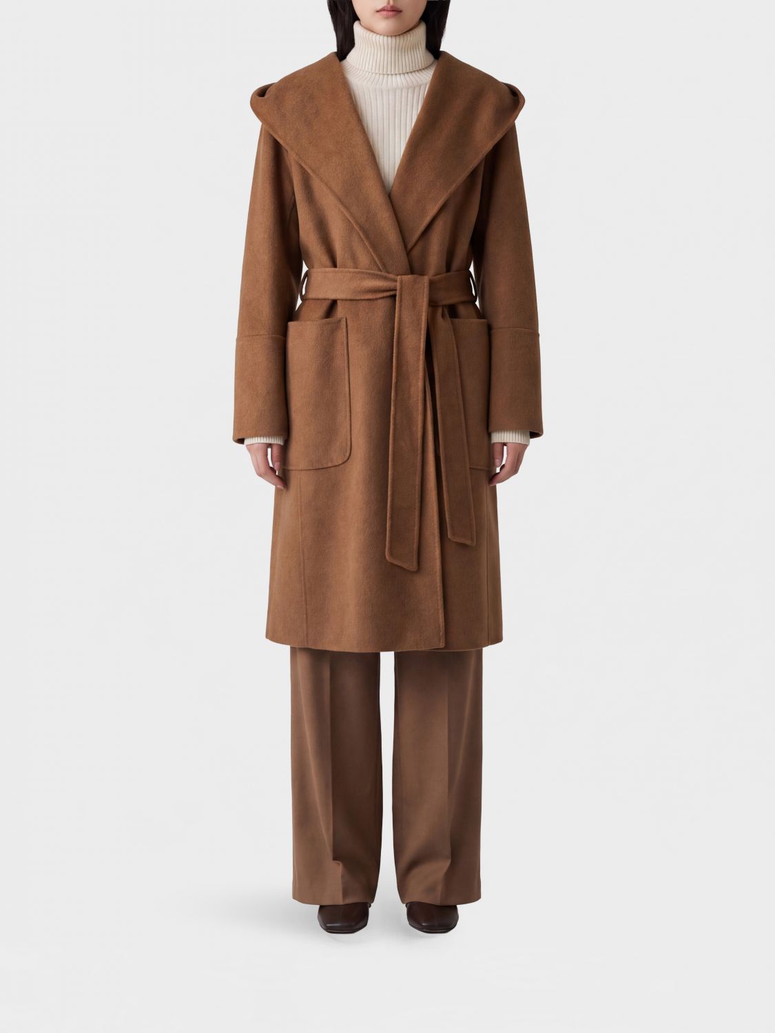 S Max Mara ' Coat Woman Color Camel In 카멜