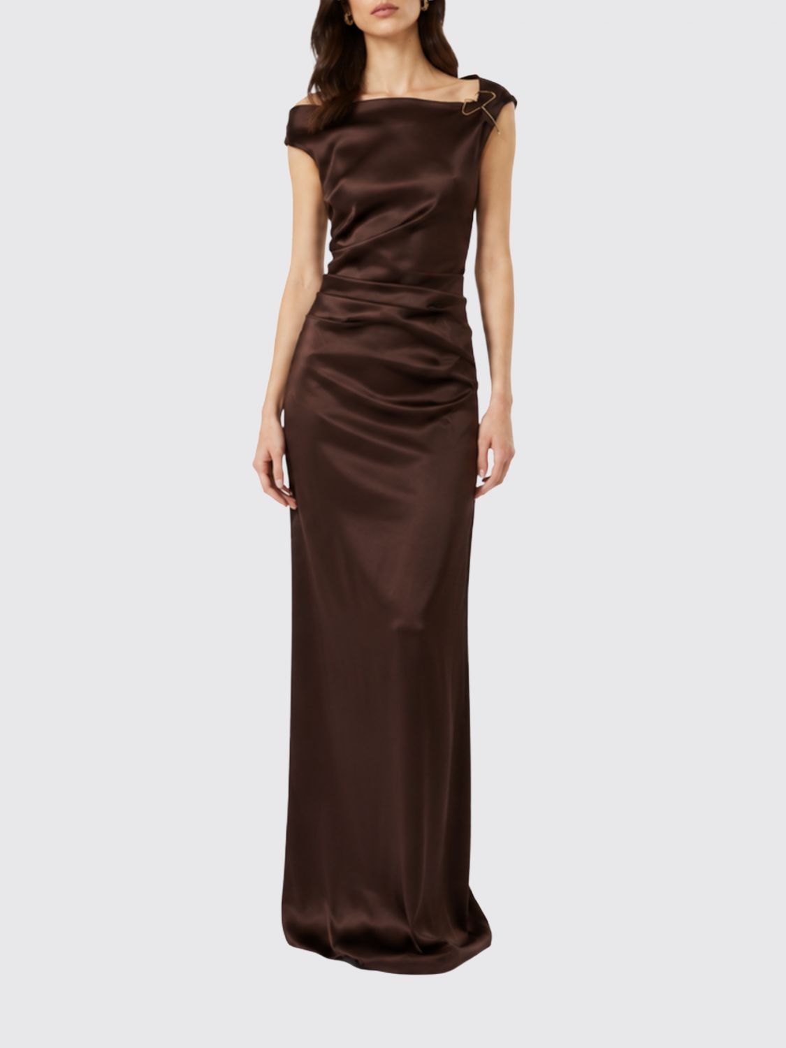 MAX MARA Dress Woman color Brown