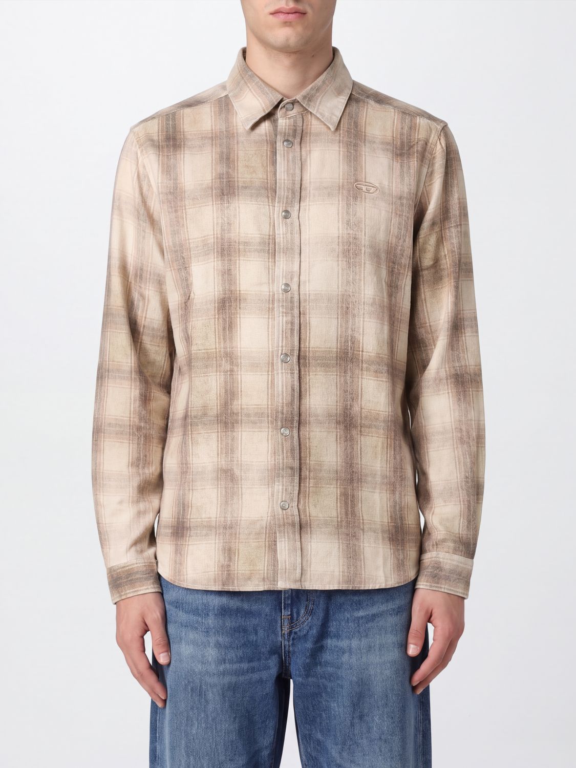 DIESEL Shirt Men color Beige