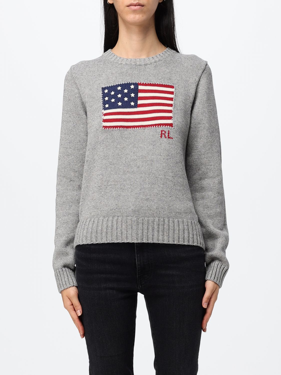 POLO RALPH LAUREN Maglia Donna colore Grigio