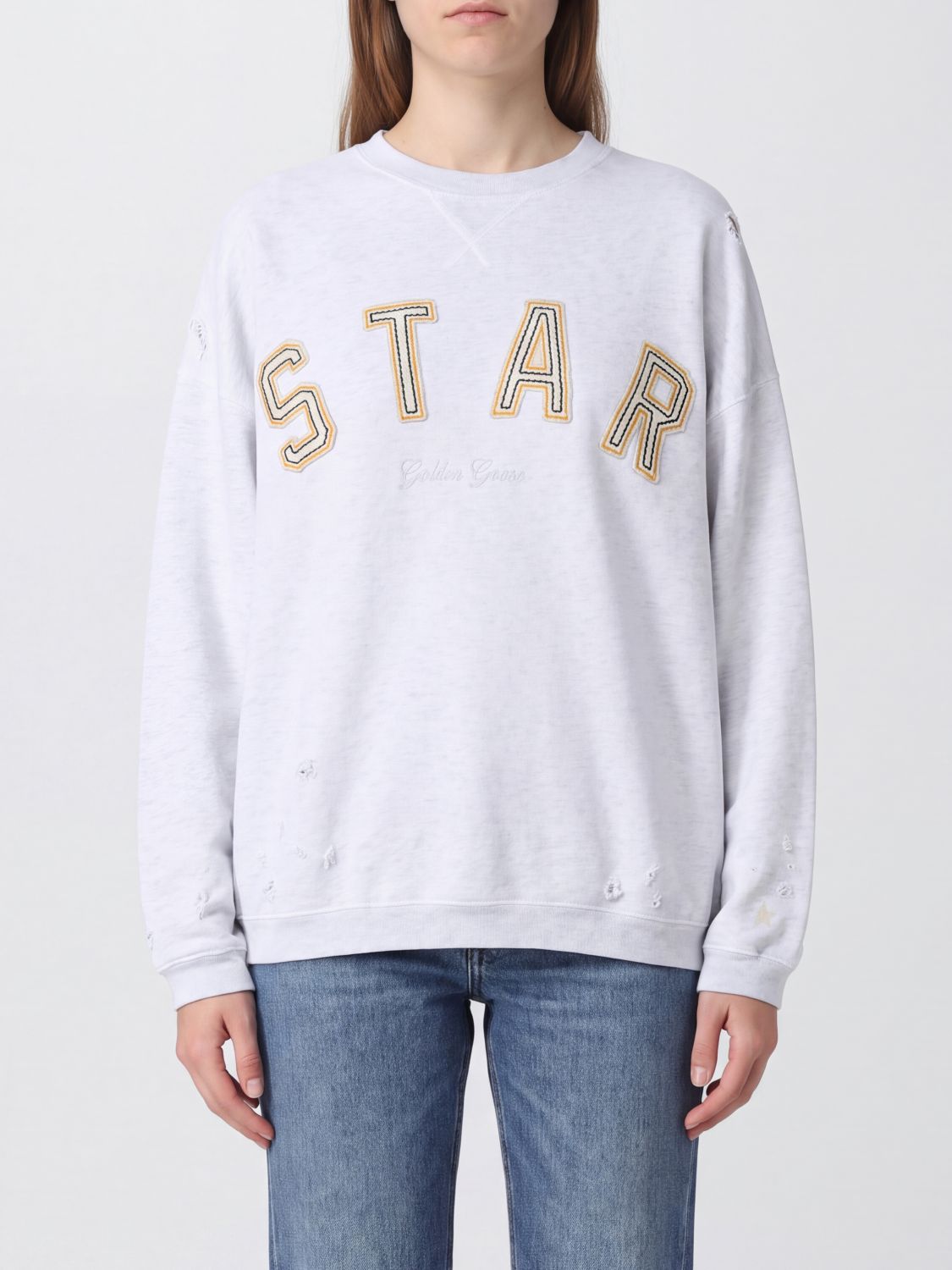 GOLDEN GOOSE Sweatshirt Damen Farbe Grau