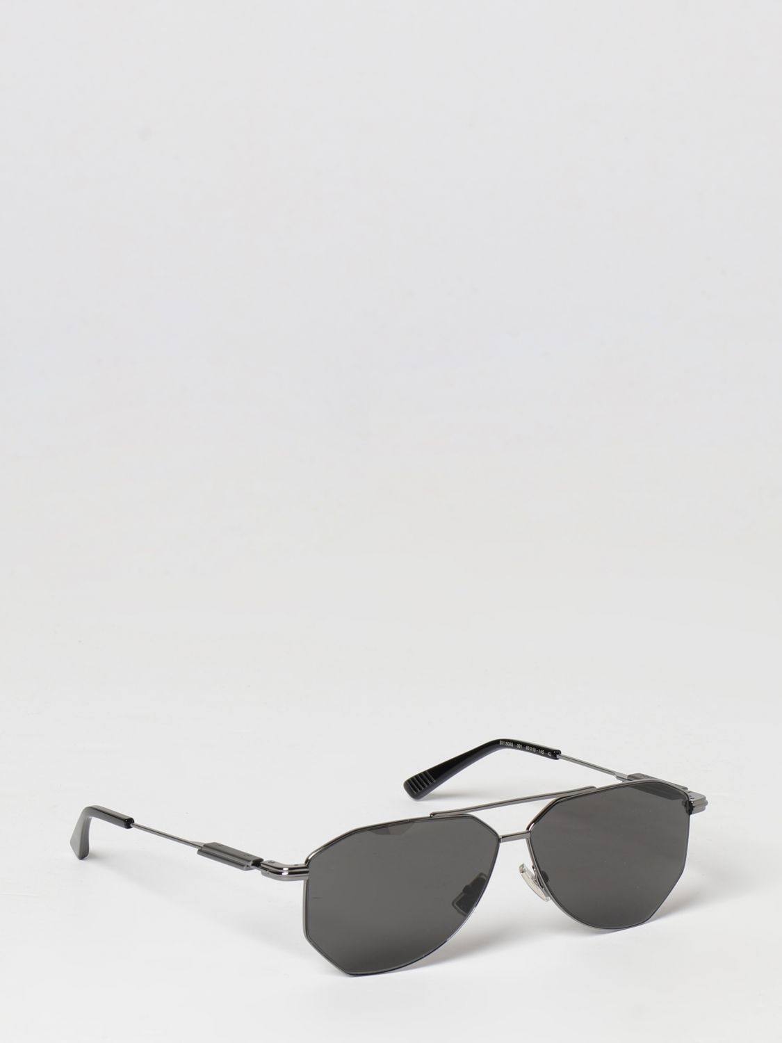 BOTTEGA VENETA Aviator Metal Sunglasses with Double Bridge BOTTEGA VENETA Aviator Metal Sunglasses with Double Bridge