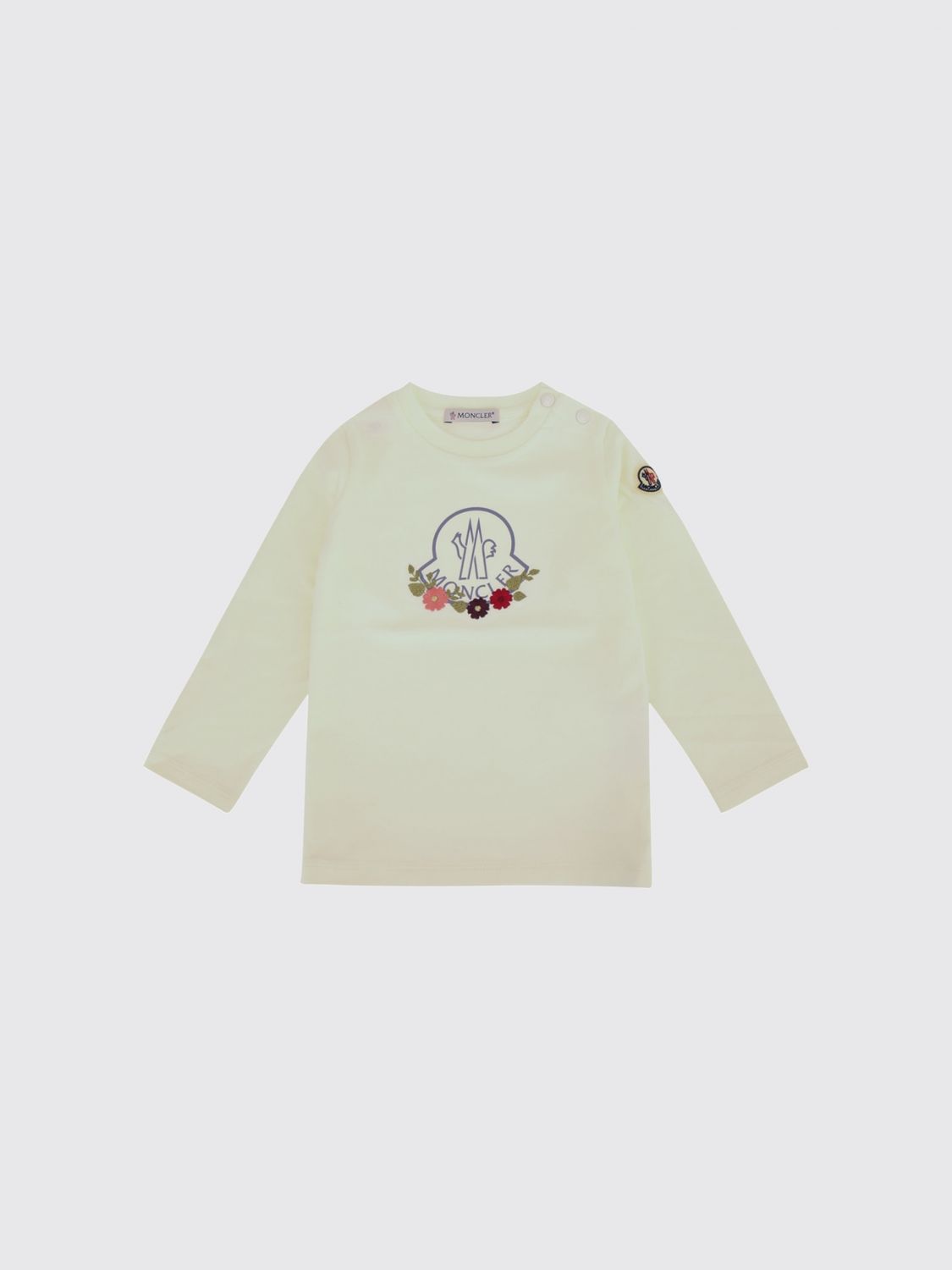 MONCLER T-Shirt Kinder Farbe Weiß