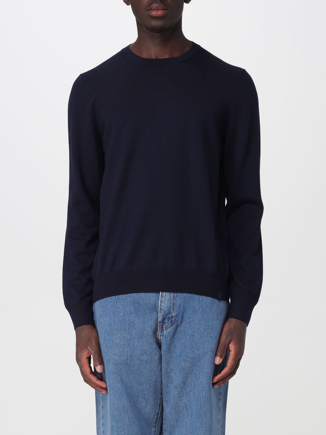 FAY Sweater Men color Navy