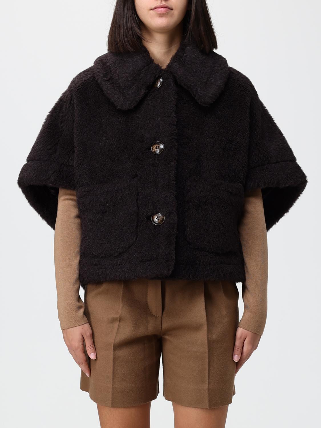 MAX MARA Pelzmantel Damen Farbe Braun