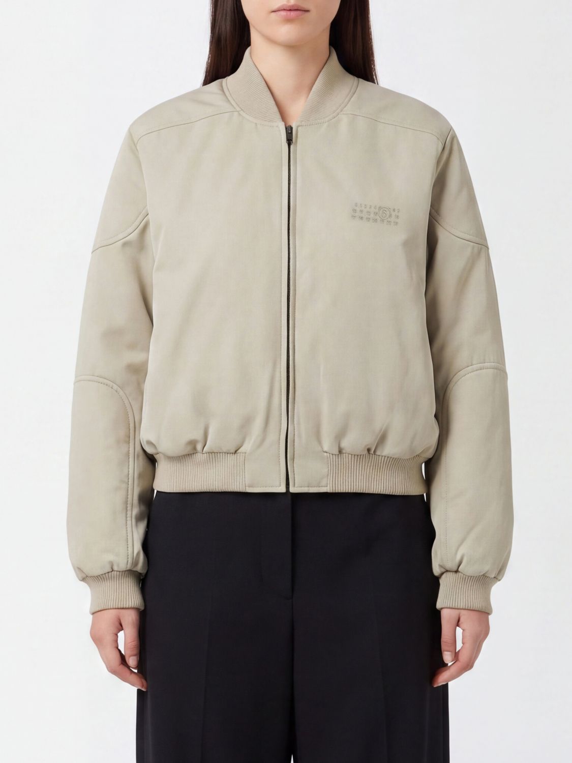 MM6 MAISON MARGIELA Jacket Woman color Ecru