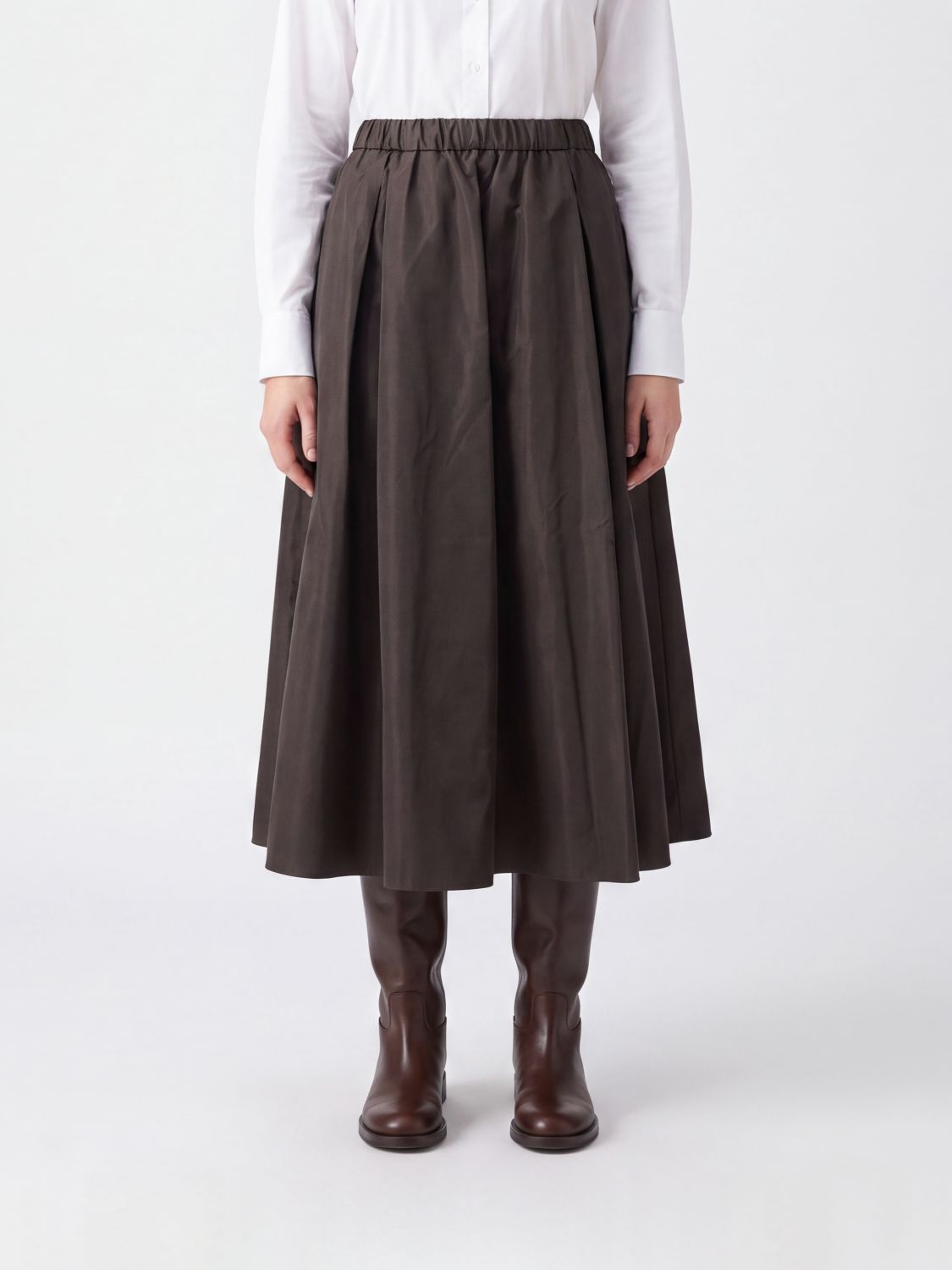 Aspesi Skirt Woman Color Brown In 棕色