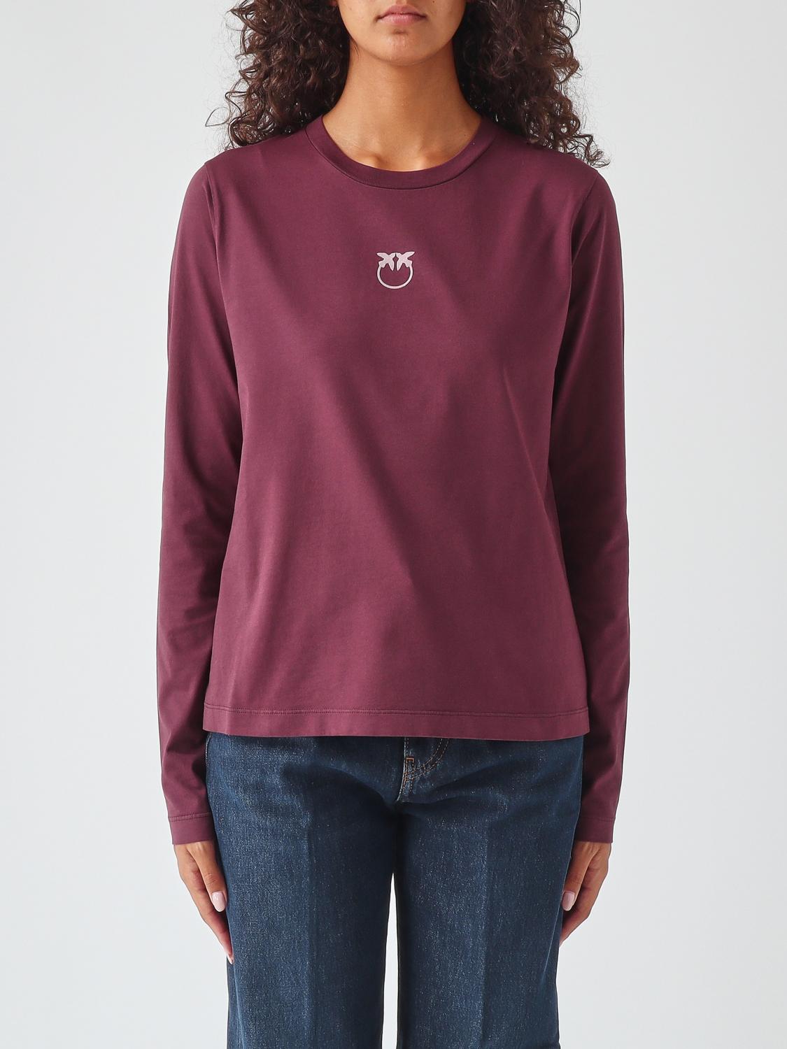 PINKO T-Shirts Donna colore Bordeaux