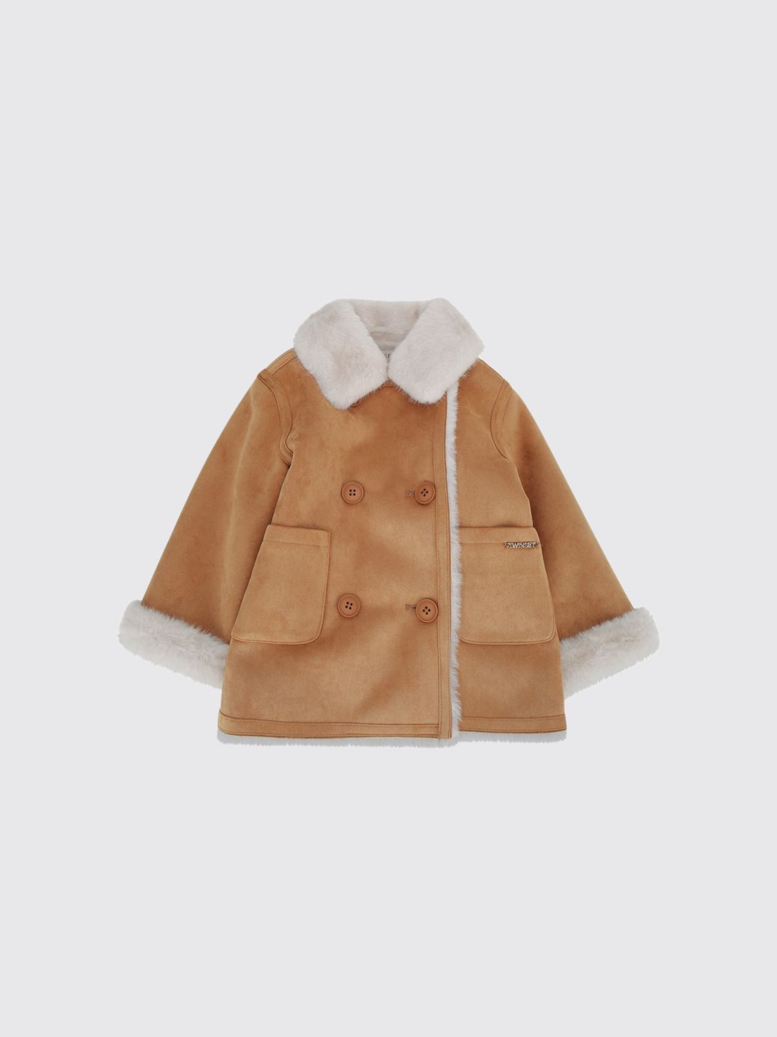 TWINSET Cappotto Bambino colore Biscotto
