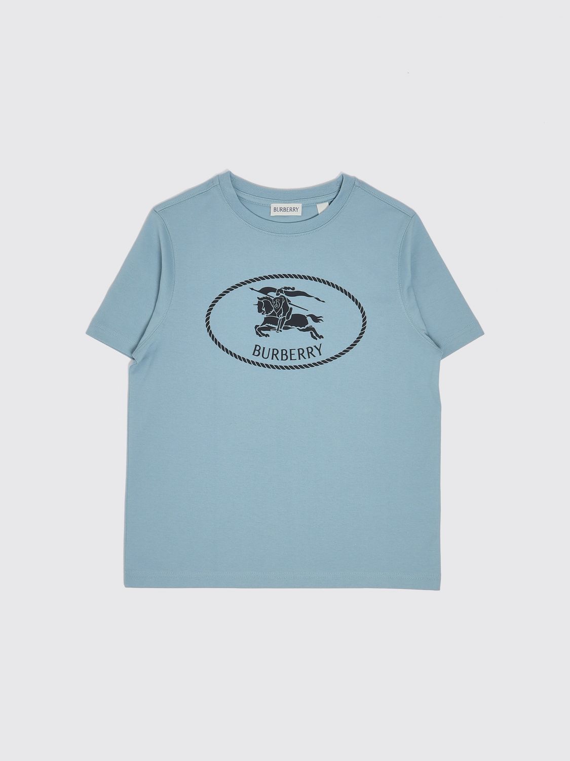 BURBERRY T-Shirt Kids color Sky Blue