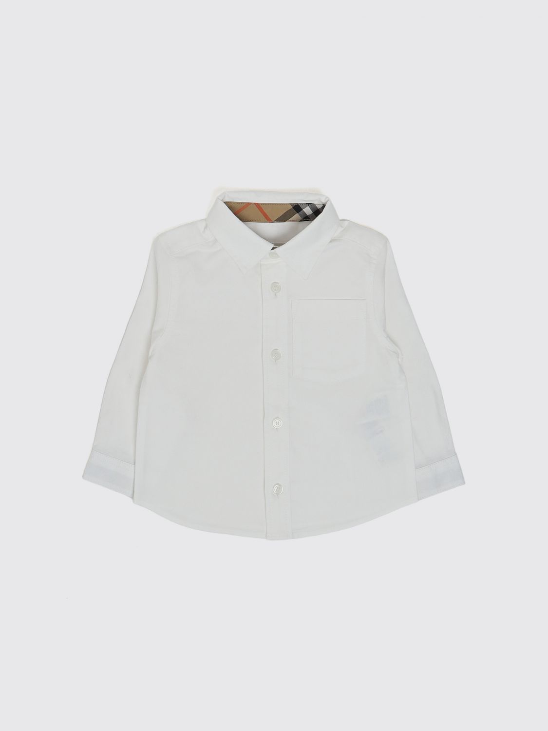 BURBERRY Shirt Kids color White