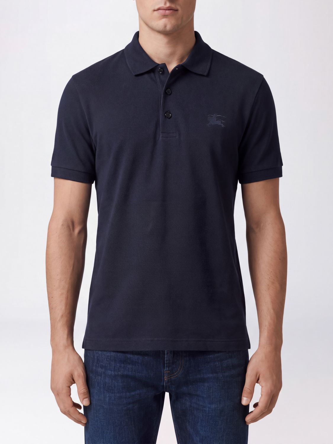 BURBERRY Polo Shirt Men color Blue