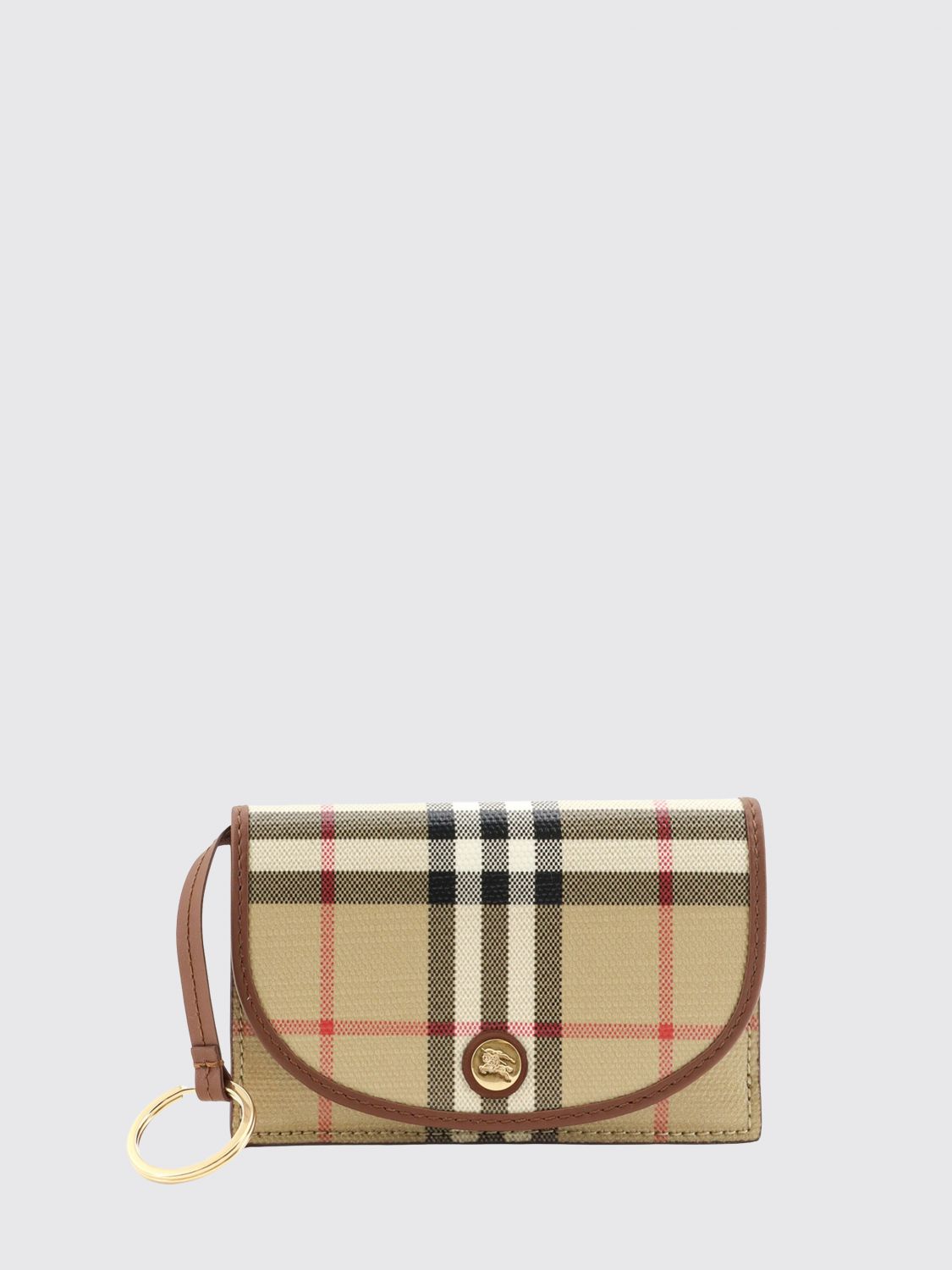BURBERRY Wallet Woman color Beige