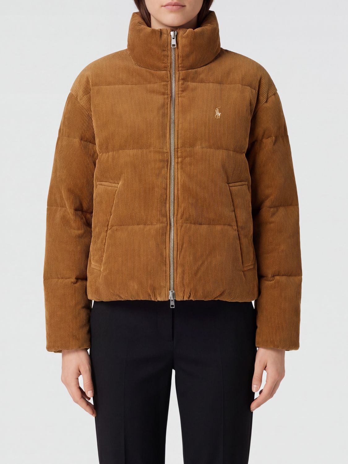 POLO RALPH LAUREN Jacket Woman color Brown
