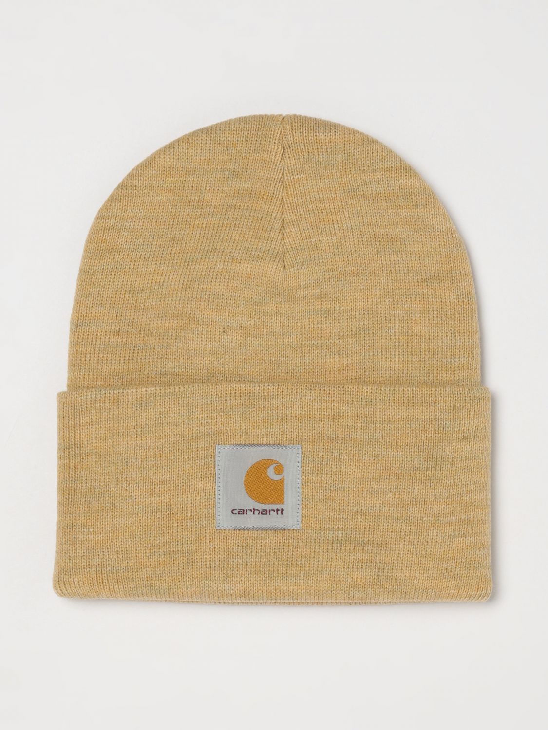CARHARTT WIP Acrylic Watch Beanie with Cuff and Embroidered Logo