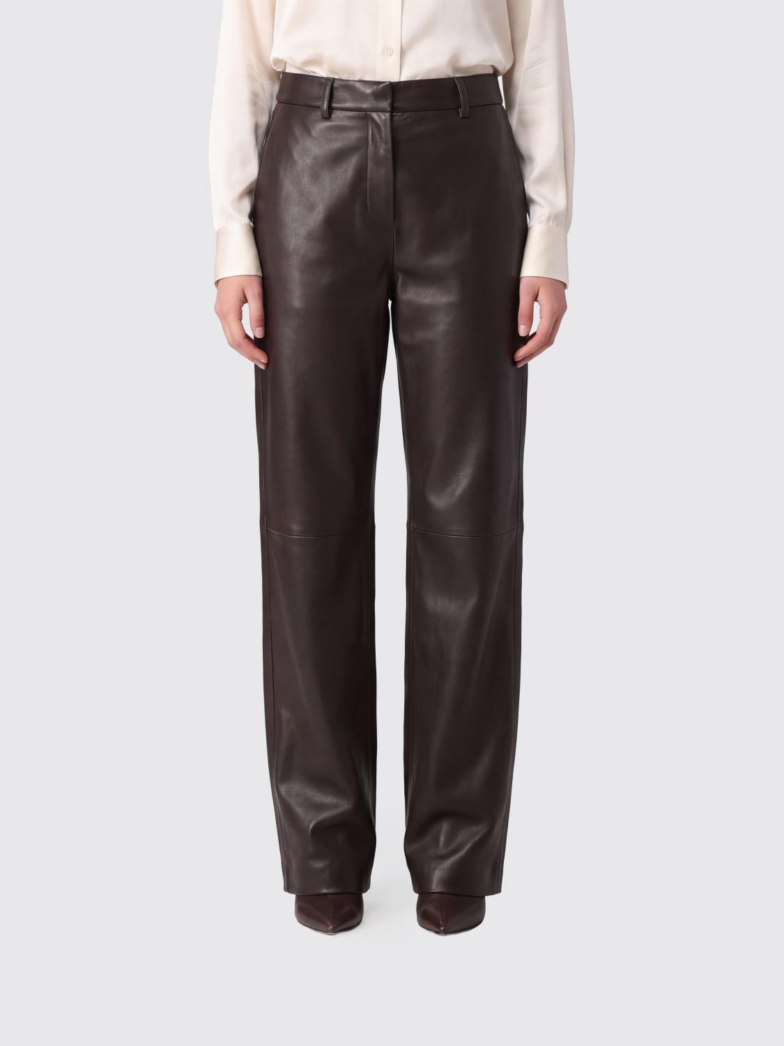 'S Max Mara Pantaloni Sospiro a vita alta con gamba larga