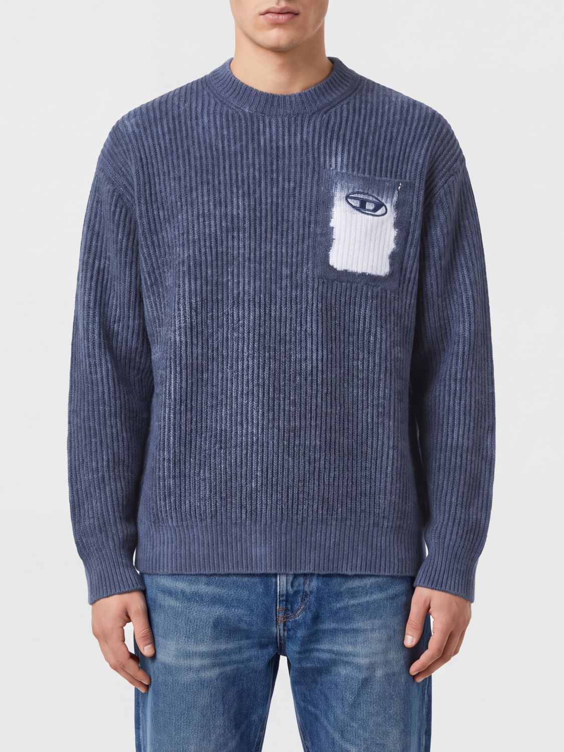 DIESEL Sweater Men color Blue