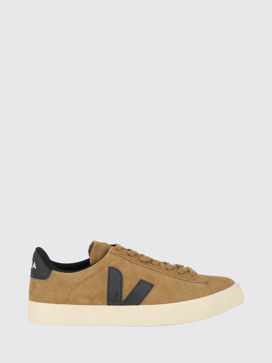 VEJA Campo Low-Top Suede Trainers with Contrasting V-Logo VEJA Campo Low-Top Suede Trainers with Contrasting V-Logo