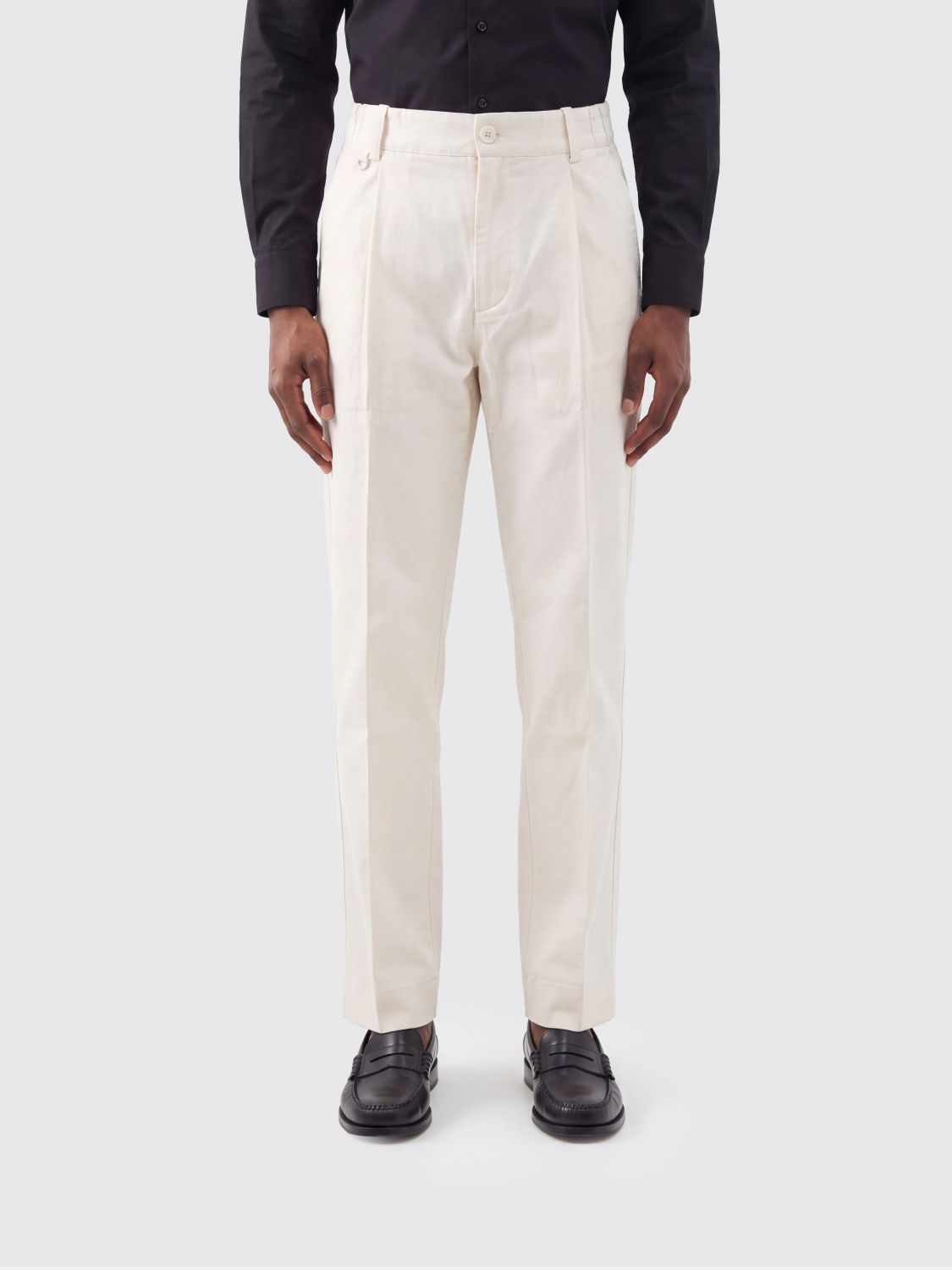 JACQUEMUS The Croisière Straight-Leg Cotton-Blend Chino Trousers with Pleats