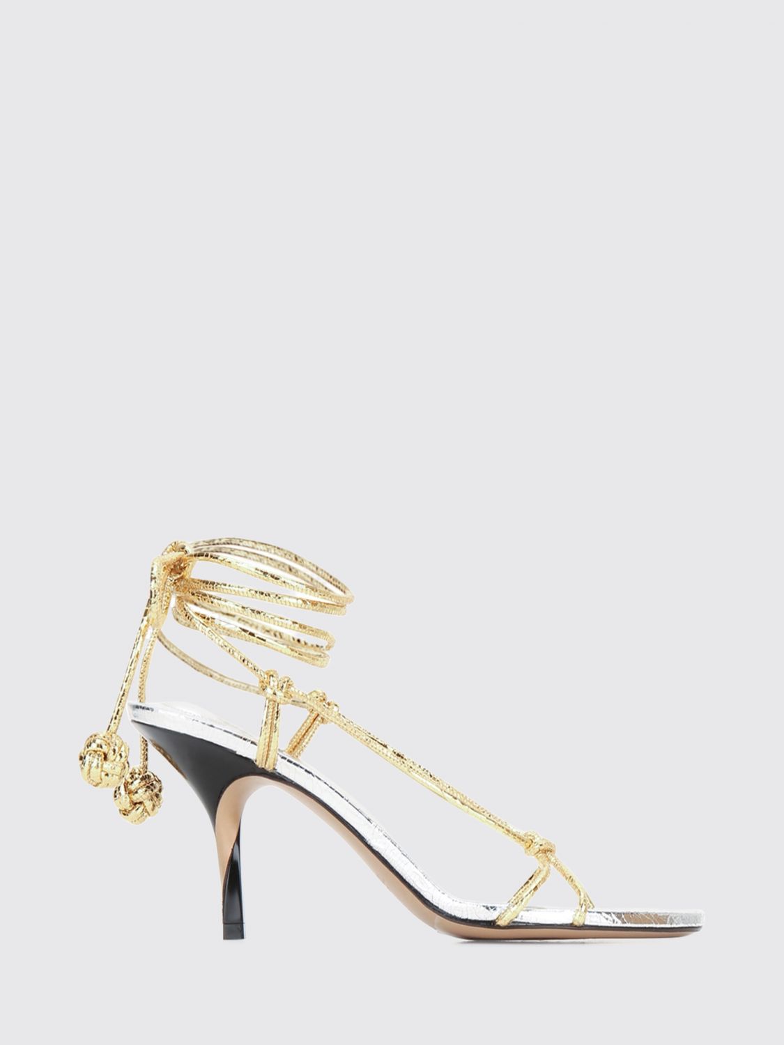 JACQUEMUS Sandalen Mit Absatz Damen Farbe Gold