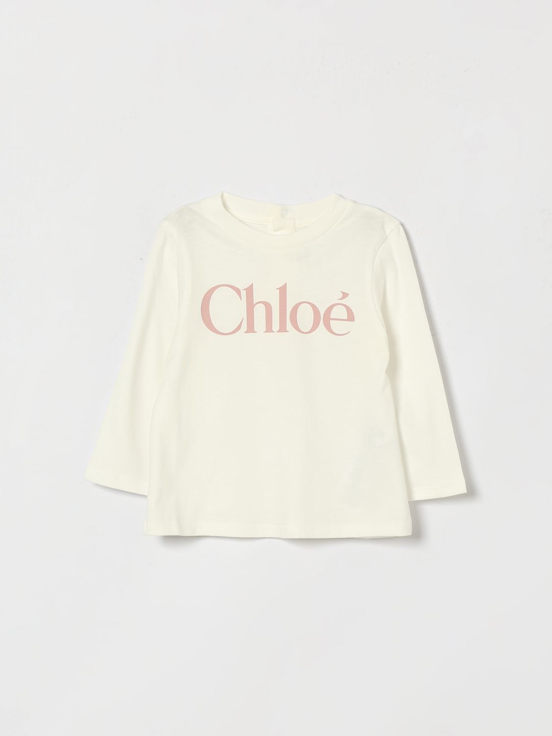 CHLOÉ T-Shirt Bambino colore Bianco