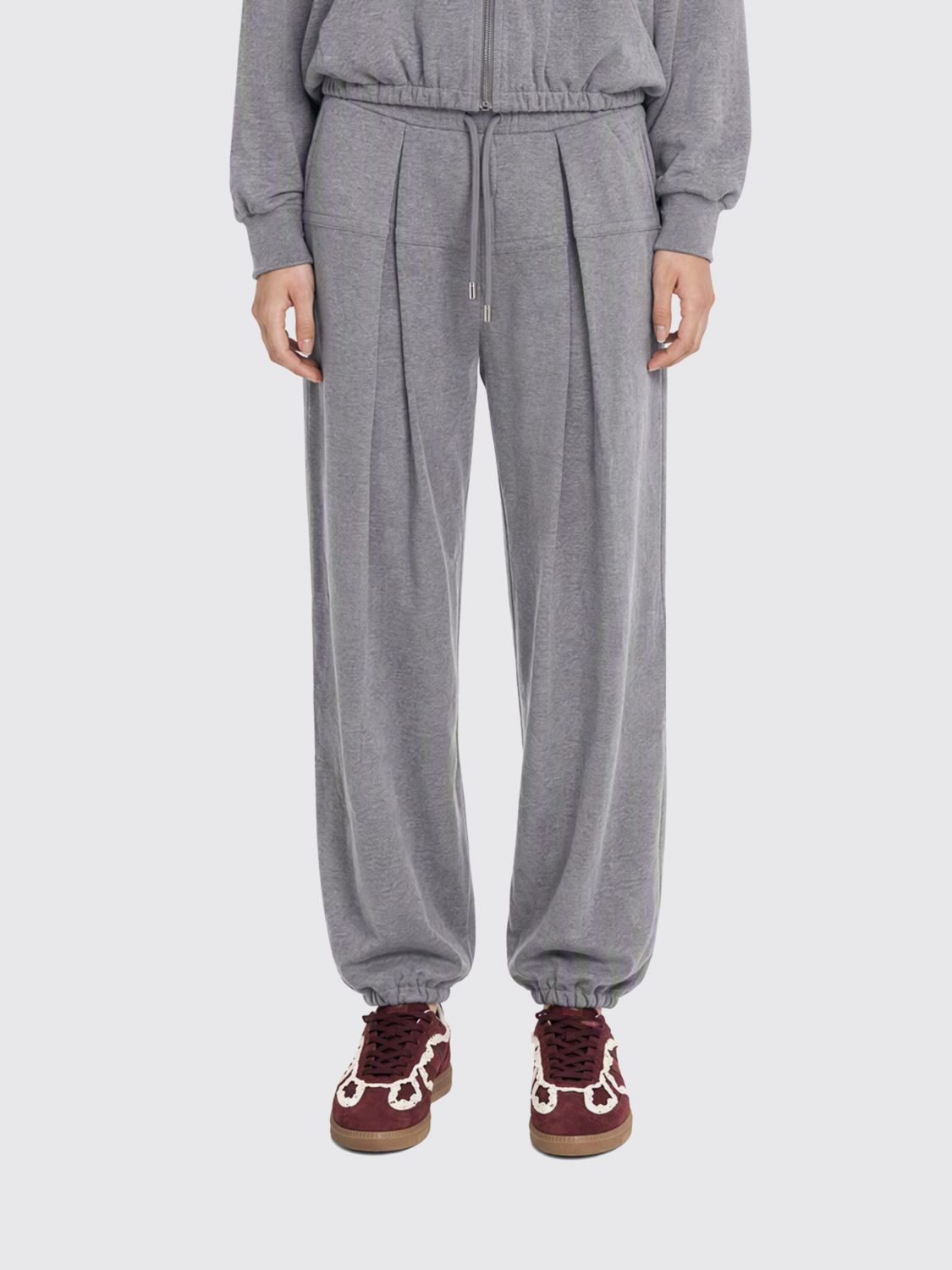 SPORTMAX Pants Woman color Grey