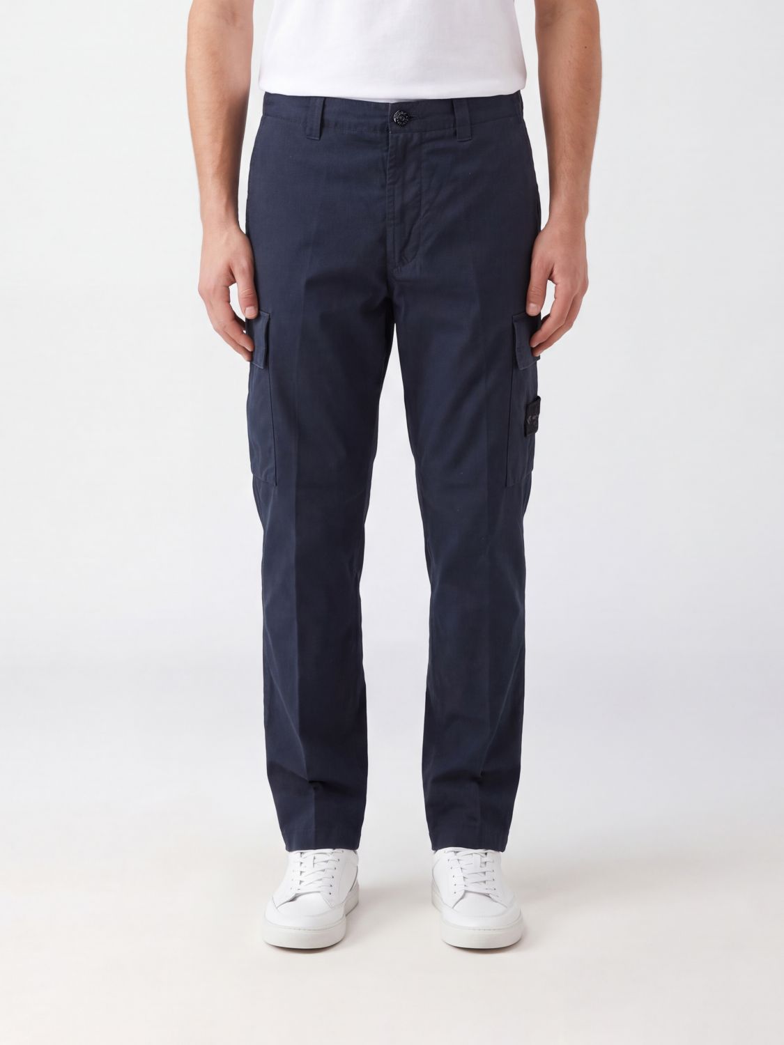 STONE ISLAND Hose Herren Farbe Blau