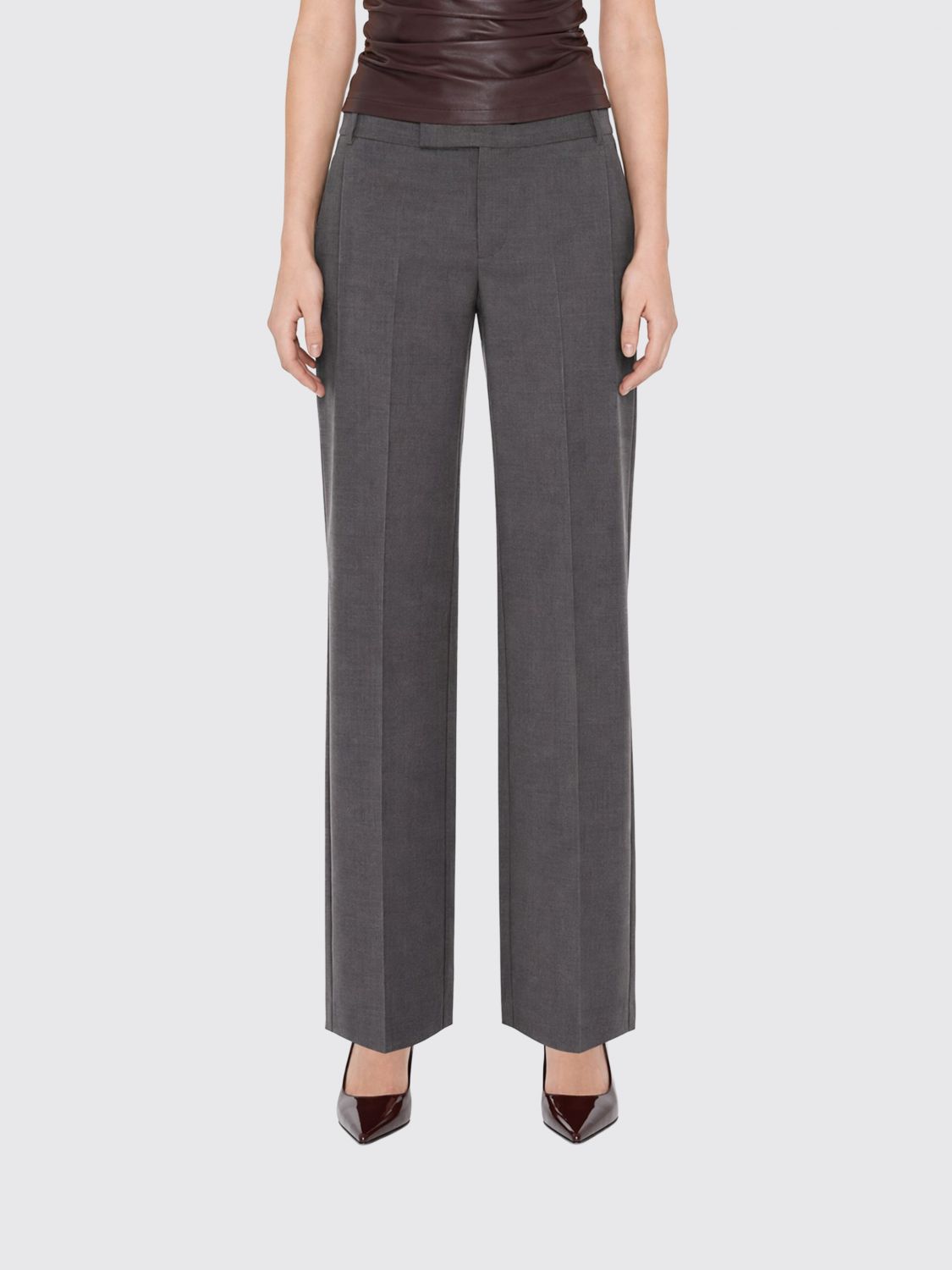 PATRIZIA PEPE Hose Damen Farbe Grau