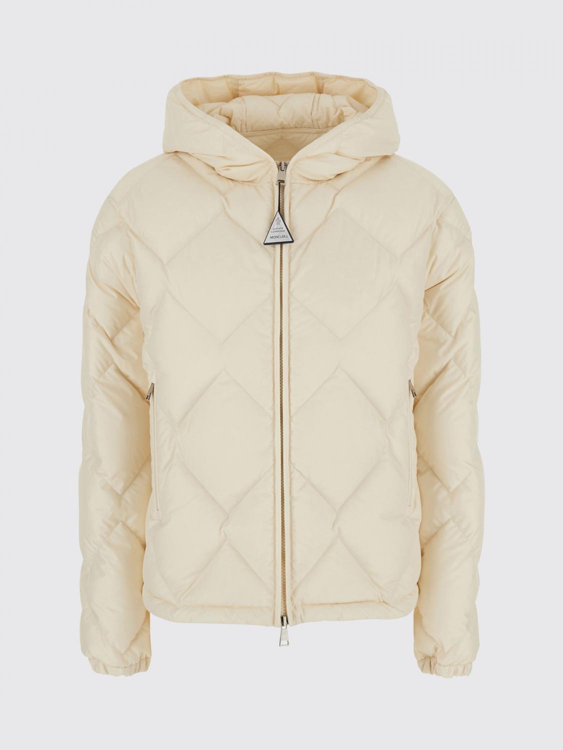 MONCLER Jacket Woman color Cream
