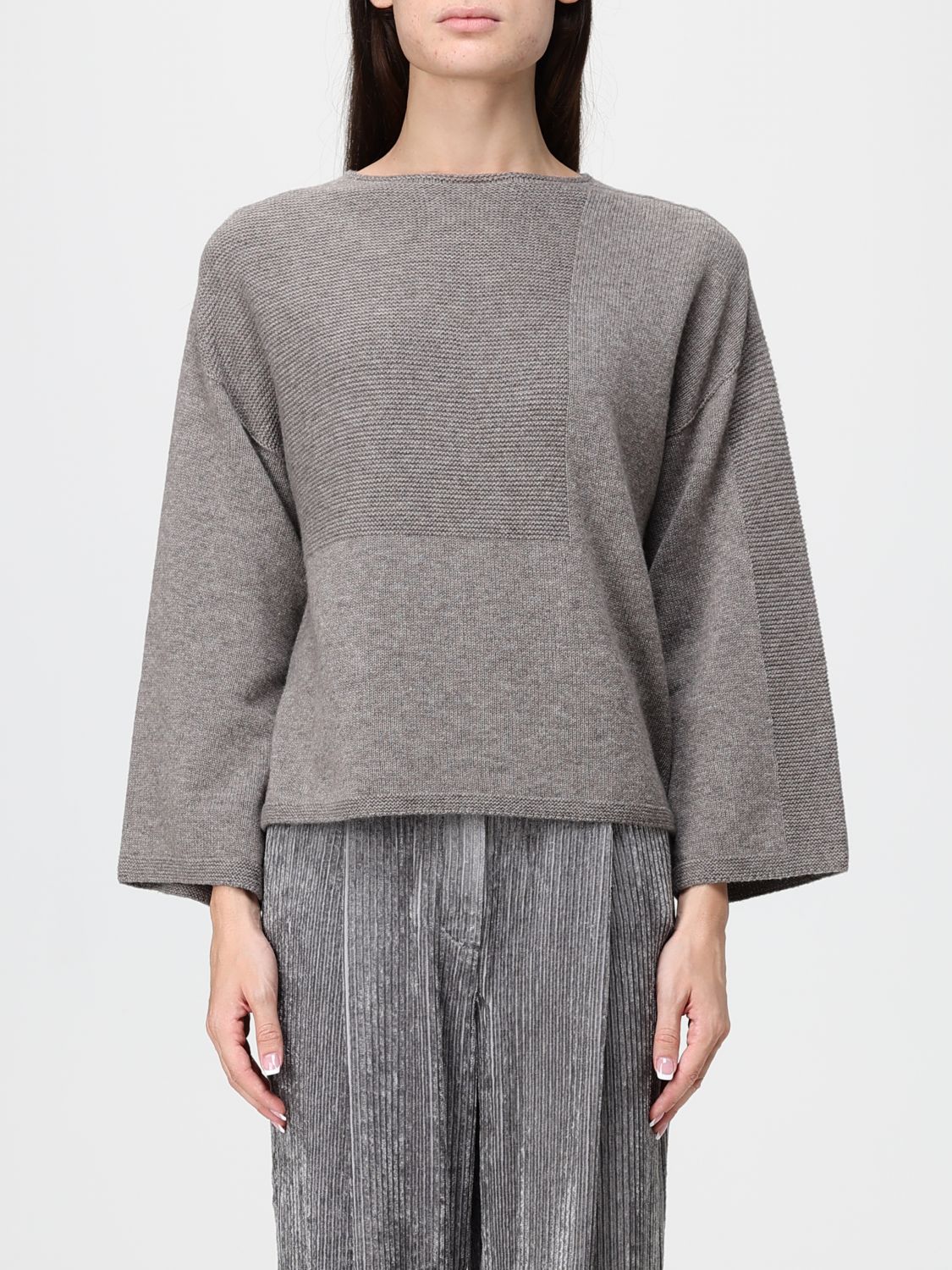 EMPORIO ARMANI Pullover Juna aus reiner Schurwolle mit Kimonoärmeln